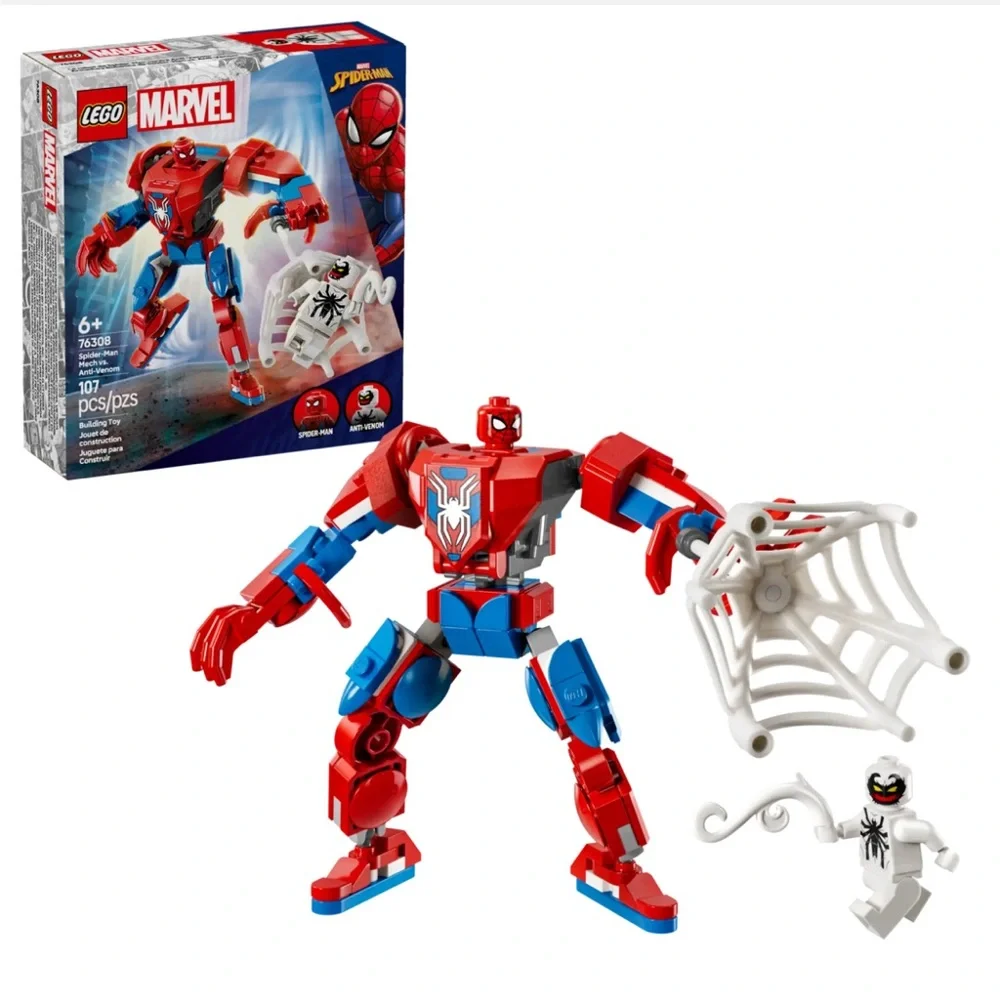 LEGO Spider-Man Mech vs. Anti-Venom Marvel 76308 NEW in Sealed Box